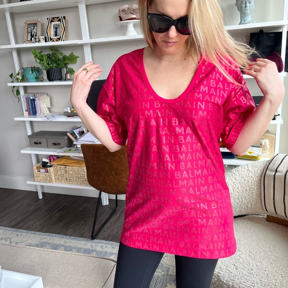 Balmain Tops - Balmain Pink Women's Top
